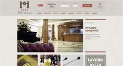 Desktop Screenshot of hotelleonessa.com